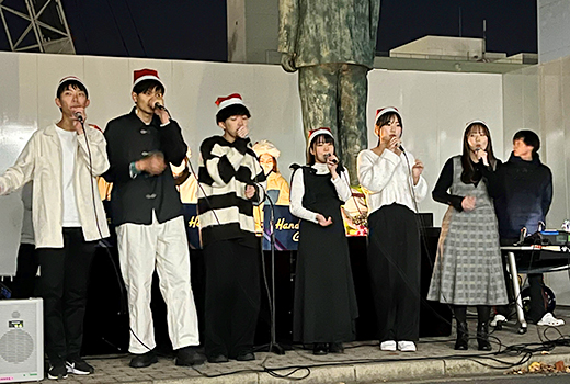 七夕祭、ハロウィーンイベントに次いで、ウィンターイルミネーション点灯式が行われました!1